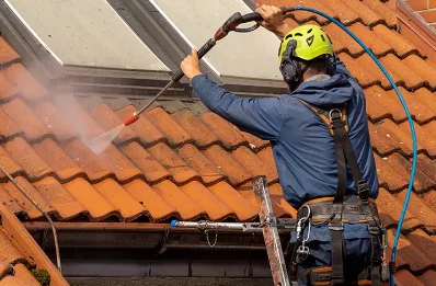 Démoussage et hydrofuge de toiture à Notre-Dame-de-Livaye